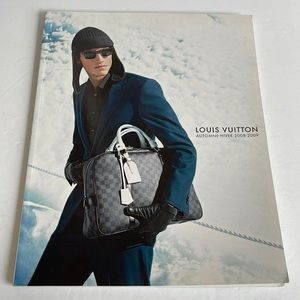 Luis Vuitton Vintage Rare Authentic Catalog Catalogue Men's 2008-2009 Collection